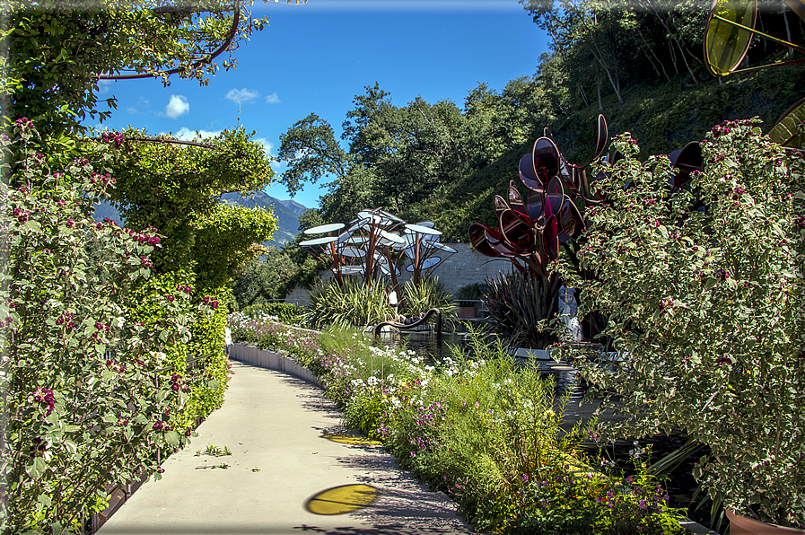 foto Giardini Trauttmansdorff - Giardino degli Innamorati e binocolo di Matteo Thun